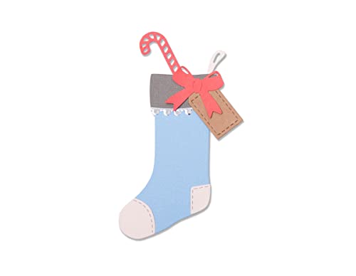 Sizzix Christmas Stocking by Sophie Guilar Dies, Multicolor - Image 1