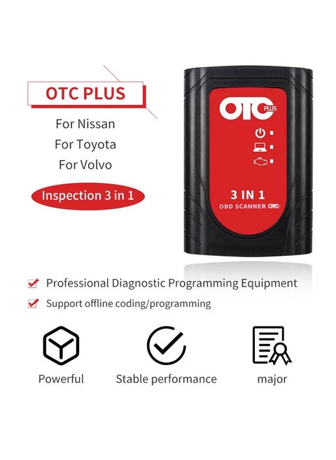 Car diagnostic tool OTC PLUS 3 In 1 Compatible With Toyota compatible with Nissan VOL GTS TIS3 Scanner With HDD Auto Diagnostic Programming Tool Support