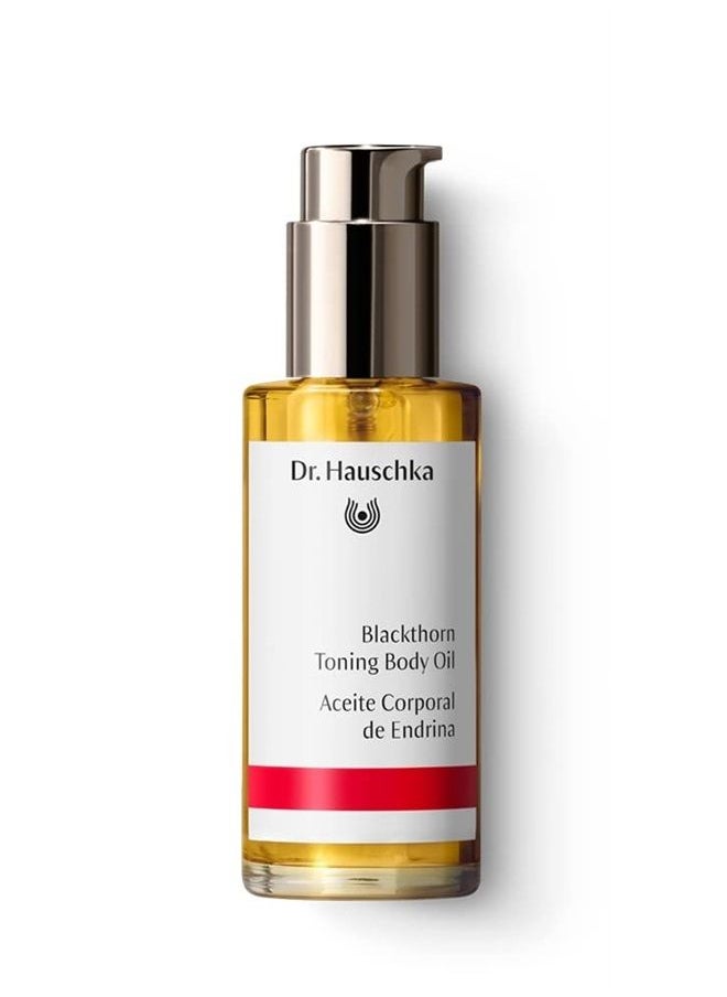 Dr. Hauschka Blackthorn Toning Body Oil, 2.5 Fl Oz  - Image 1
