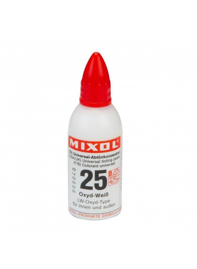 Mixol Universal Tints, Oxide White #25, 20ml