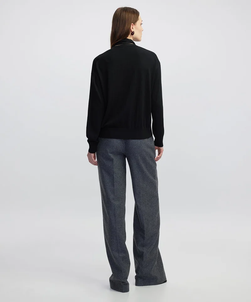 Ipekyol  Regular Fit Scarf Knit Sweater for Women | Best Price UAE