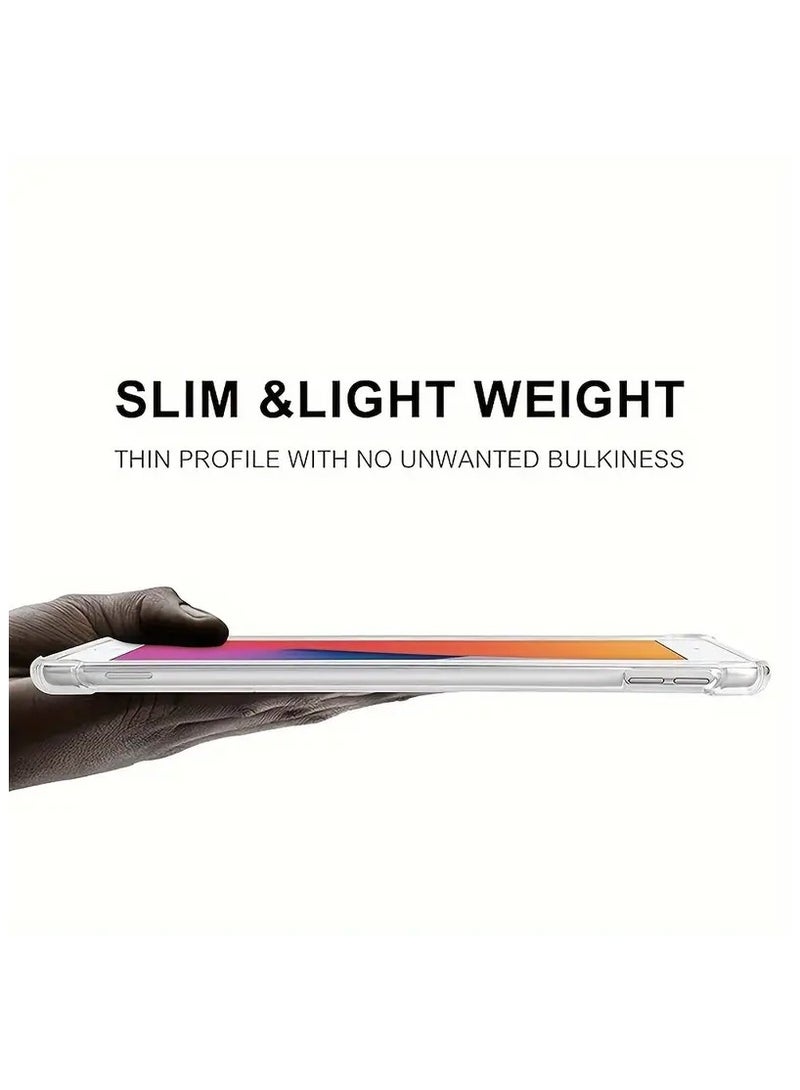 Raxoom Clear Case for iPad 10.2" 9th Generation 2021 / iPad 8th Generation 2020/ 7th Generation iPad 10.2" 2019, Slim Soft Lightweight TPU Back Cover for iPad 9/8/7 10.2 inch - Image 3