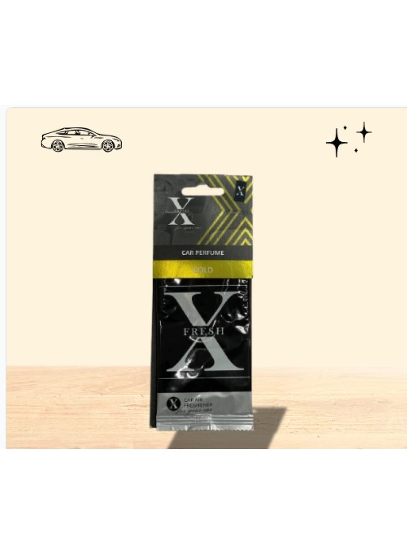 Rahal 7 pieces in different scents X Fresh car air freshener for long-lasting freshness - Image 1