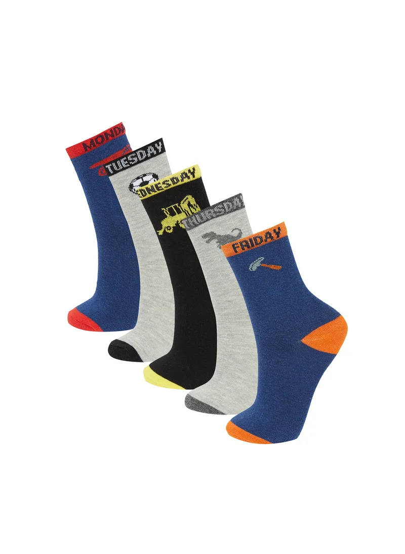 DeFacto 5-Pack Cotton Long Socks