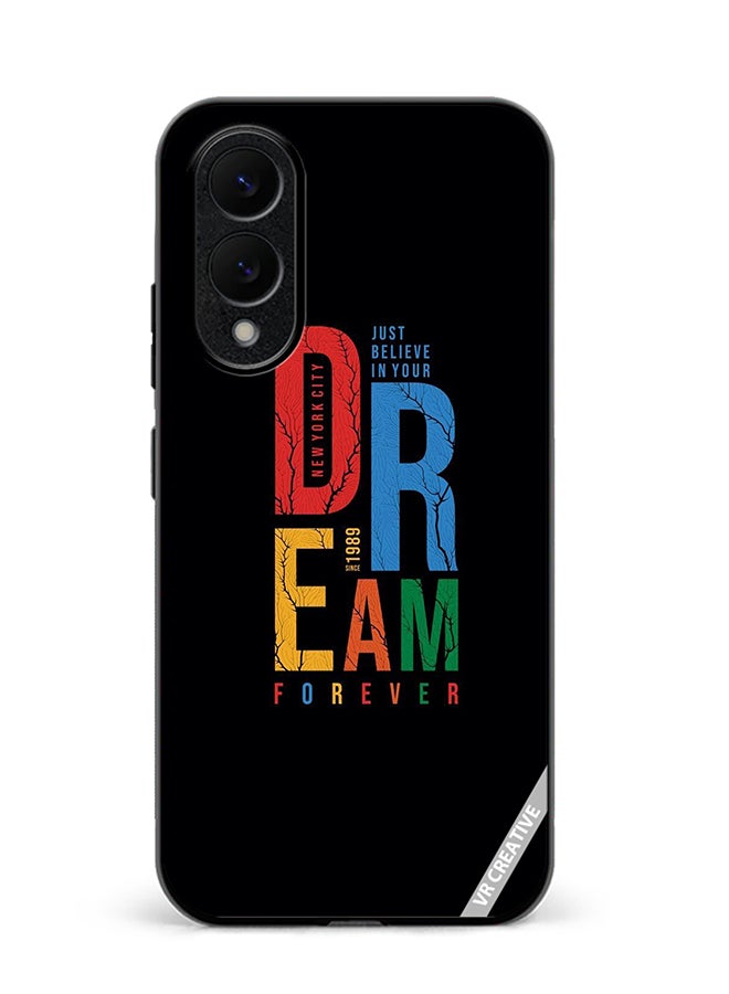 VR CREATIVE Protective Case Cover For Samsung Galaxy S25 Edge Dream Forever Design Multicolour