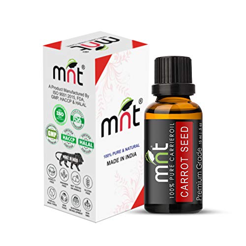 MNT Carrot Seed Essential Oil 100% Pure Natural & Therapeutic Grade For Aromatherapy, Skin, Acne & Hair Growth (15ML) - Image 2