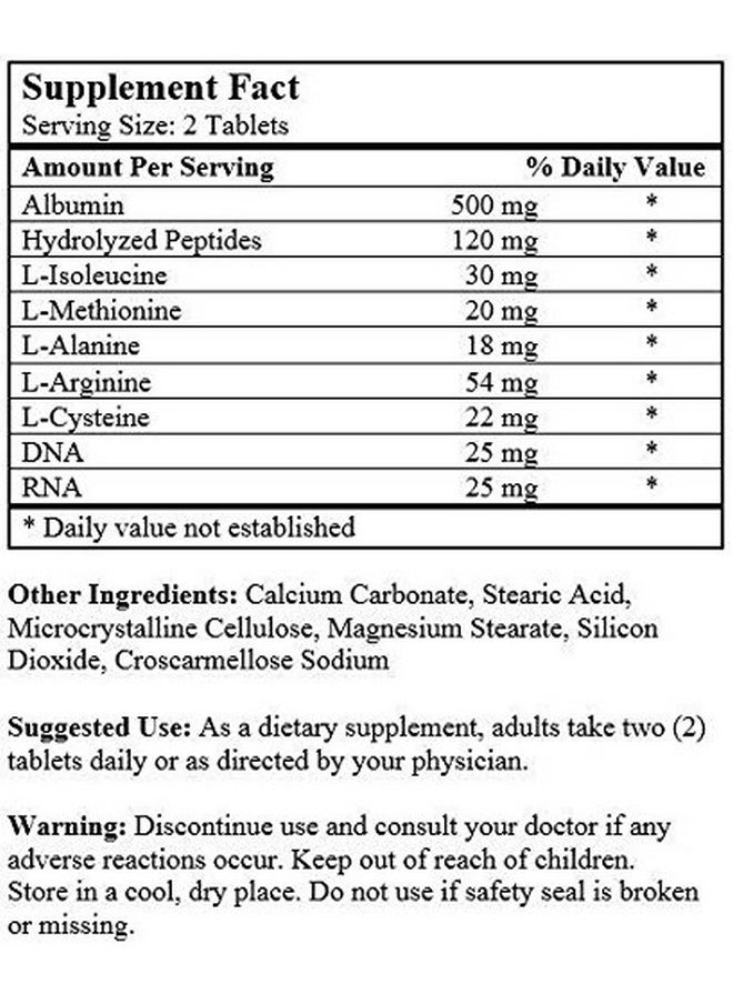 MAKJUNS - 3 Packs Super Albumin (100 Tablets) - Image 1
