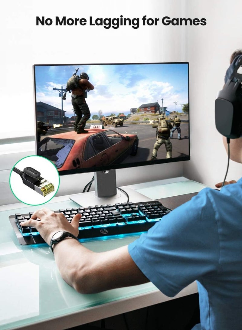 UGREEN CAT7 Shielded Round Fine Cable Modular Plugs 3m - Image 4