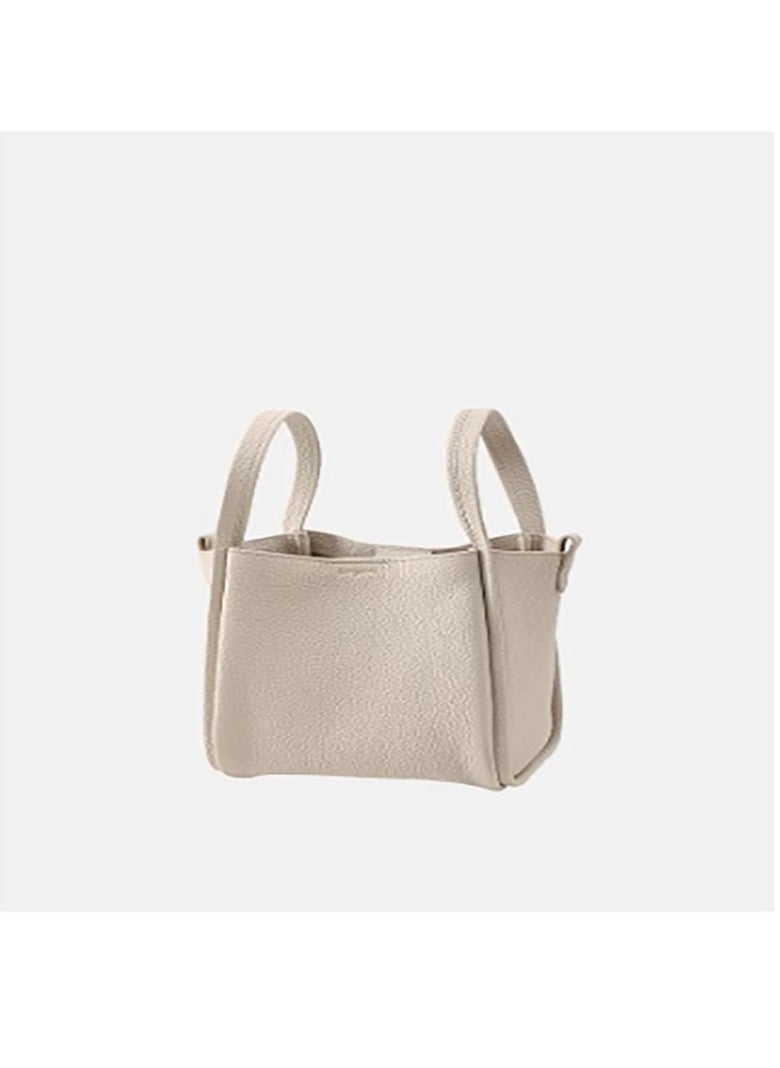 سونغمونت Medium - Sized Yuanbao - Shaped Vegetable Basket Bag: Your Ultimate Dual - Purpose Sidekick for Hand - Held and Crossbody Adventures  - Image 1
