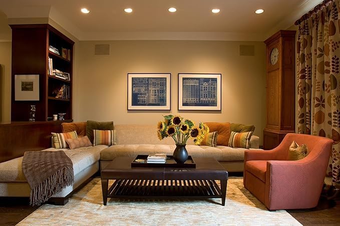 Melfi Adjustable Round LED Downlight 7W 240V AC - White Ceiling Spotlight - IP20 Indoor Recessed Light (Warm White) - Image 5