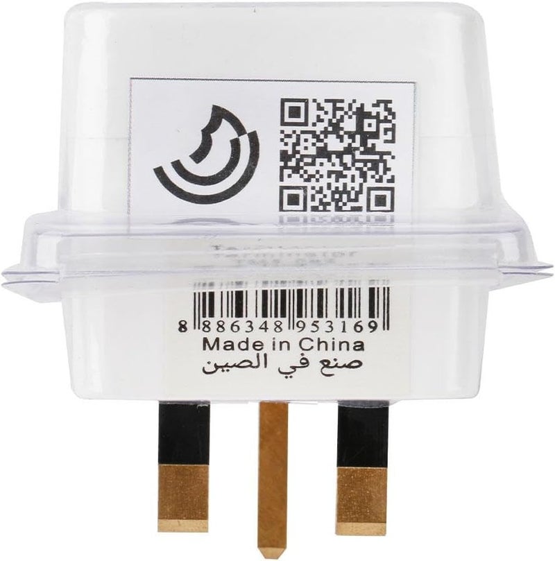 Terminator 3-Way Multi Plug Adapter with 13A Fuse and Indicator Light, UK 3-Pin Flat Plug – Model TMA-083 - Image 2