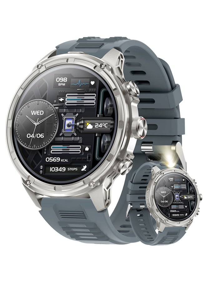 RollsTimi  Men’s Full-Touch Bluetooth Smart Watch, All-Day Health Monitoring, DIY Watch Face Wallpaper, Message Notifications, Bluetooth Smart Call Answering/Dialing, Multiple Sports Modes, HD Large Screen, RT V99 - Image 1