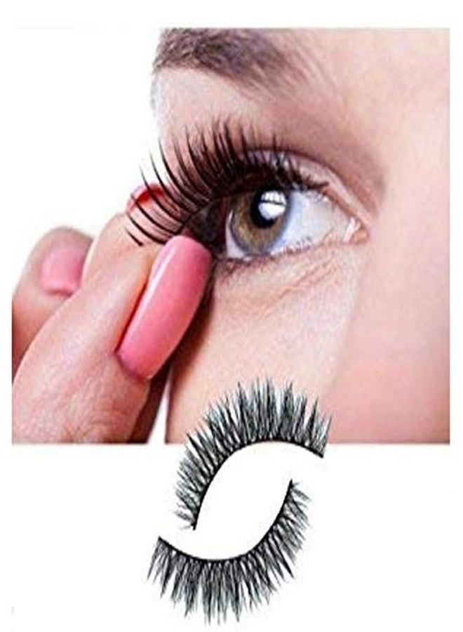 سوش رموش صناعية ثلاثية الأبعاد مستوردة من SoSh، علبة واحدة، زوج واحد (إجمالي 10 أزواج)، رموش صناعية سوداء كثيفة، نصائح للمكياج، مكياج سموكي طبيعي، رموش صناعية طويلة، 10 أزواج من الرموش - Image 2