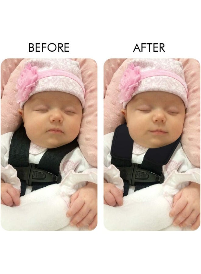 Accmor Car Seat Straps Shoulder Pads Suit, Stroller Belt Covers for Baby Kids - Image 5