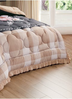 Generic 4Piece Single Size 160x210Cm Comforter Set Medium Filling Bedding Set for All Season  - Image 2