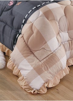 Generic 4Piece Single Size 160x210Cm Comforter Set Medium Filling Bedding Set for All Season  - Image 4