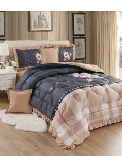 Generic 4Piece Single Size 160x210Cm Comforter Set Medium Filling Bedding Set for All Season  - Image 5