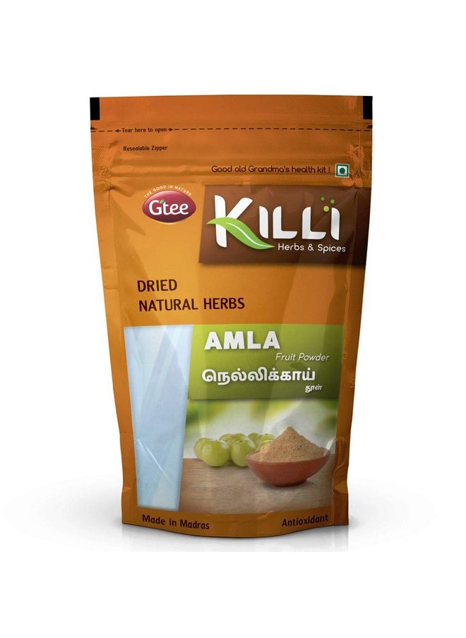KILLI Amla | Nellikai | Usirikaya | Amalaki Fruit Powder, 100G  - Image 1