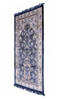 Vitacelli Prayer Mat 614GSM Anti-Slip Velvet Top Islamic Prayer Mat New Design Thick Padded Sajadah Prayer Rug for Men Women Eid Gift Ramadan ( 140cm X 70cm)  - Image 1