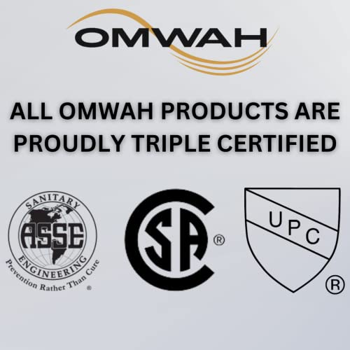 OMWAH UPC Certified Salon Shampoo Bowl Salon Sink Faucet, Sprayer & Vacuum Breaker OMWAH SU-94 (1) - Image 2