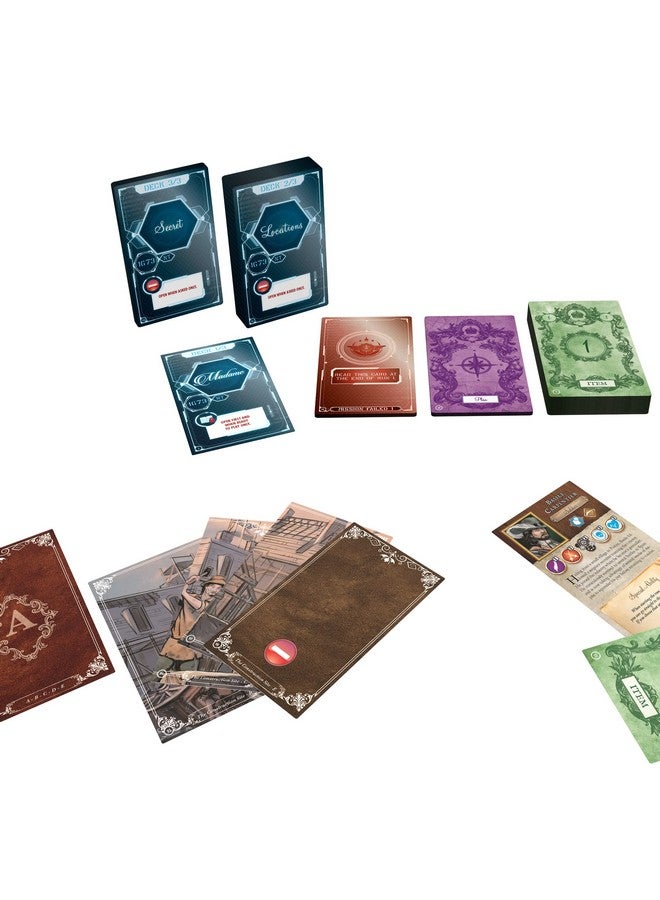 Space Cowboys TIME Stories Madame EXPANSION - Dive into 17th Century Versailles! Adventure Game, Cooperative Strategy Game for Kids & Adults, Ages 12+, 2-4 Players, 90 Min Playtime, Made by Space Cowboys - Image 3