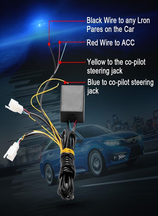 BIHEE Daytime Running Light Assembly for Honda Civic 2016 2017, 3 Color DRL Driving Fog Lamp Waterproof Bright Amber Turn Signal Light Assembly Kit,1 Pair - Image 3