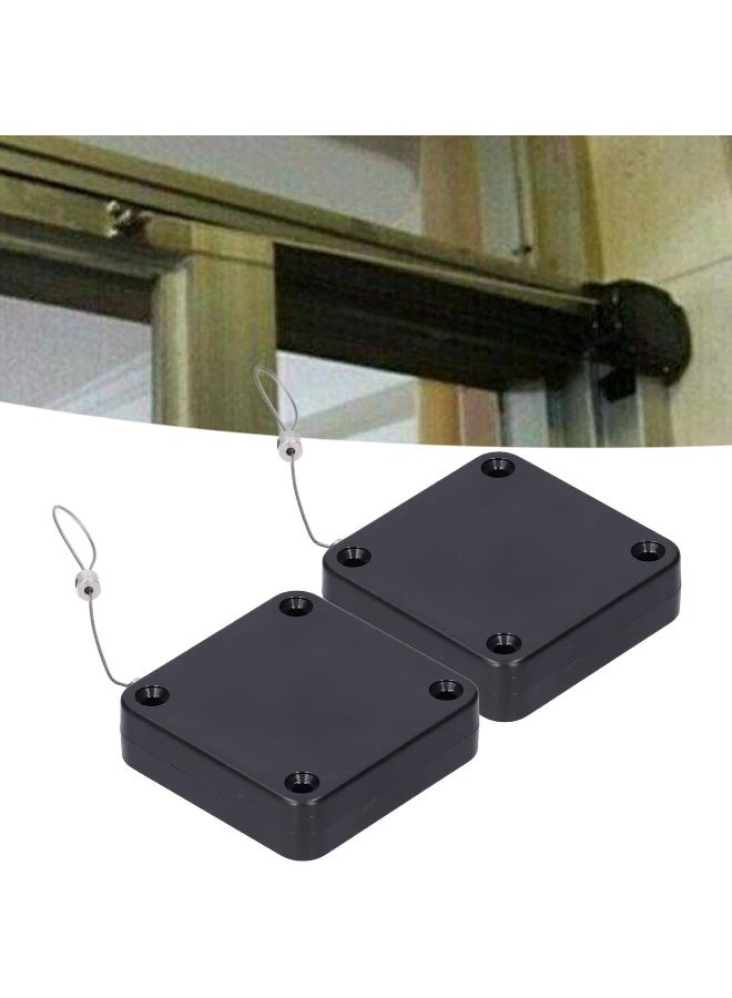 Entatial Punch Free Automatic Door Closer, Automatic Door Door Slam Preventer Automatic Door Closer Door Closers Door Automatic Closer for Home for Shed  - Image 3