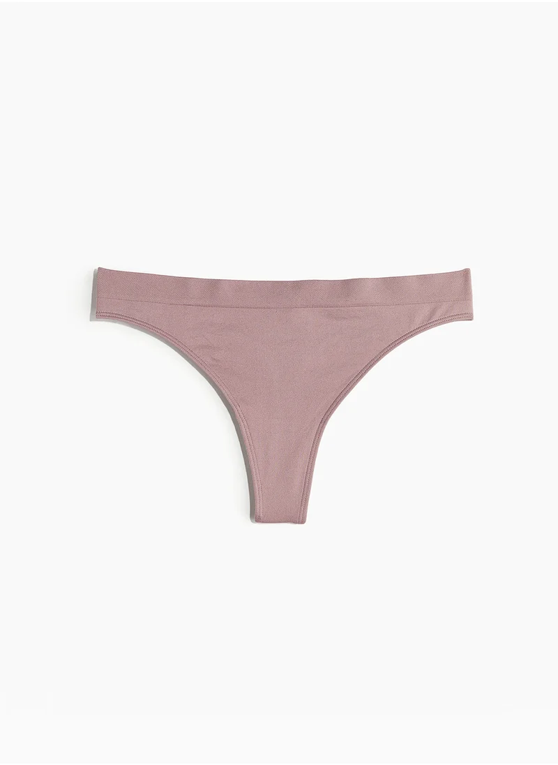 H&M 5-Pack Seamless Thong Briefs