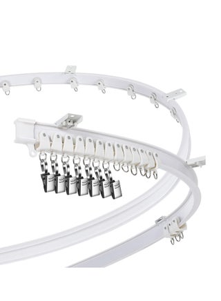 Curved Ceiling Curtain Track Bendable Mount for Rail Bunk Bed Bay Window Room Divider Flexible Straight - pzsku/Z0E011699419E6B68DCEFZ/45/_/1700128756/e5bd02a4-0797-492b-b2d0-20f23e497e4b