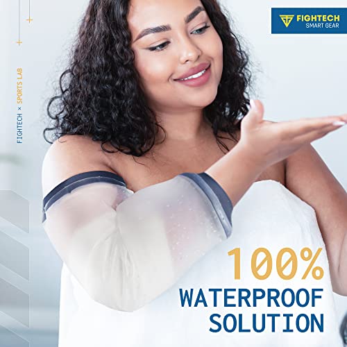 FIGHTECH PICC Line Shower Cover | Available in 3 Sizes | Reusable IV & PICC Line Sleeve | Waterproof Cast Cover for Elbow | PICC Line Covers for Upper Arm Wound (Weight: 170-250 pounds) - Image 2
