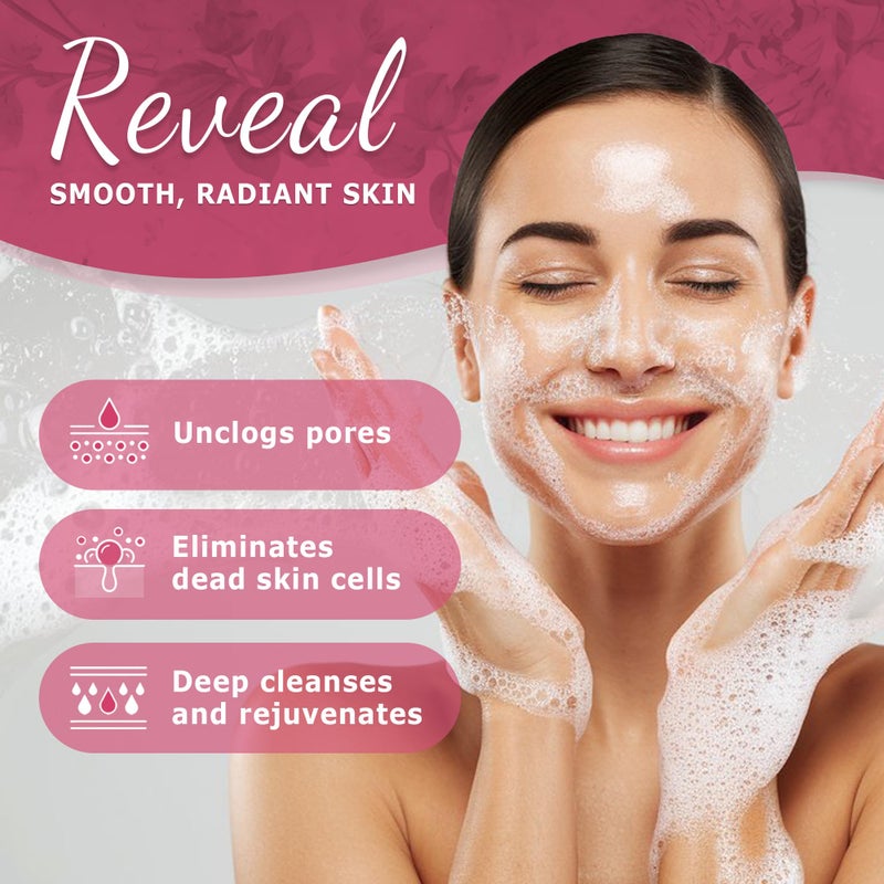 Dr. Woods Black Soap Facial Cleanser - Made with Organic Shea Butter, Gentle Liquid Face Wash for Men and Women, Natural Cleansing for Daily Use and All Skin Types - 8 Fl Oz (Pack of 2) - Image 4