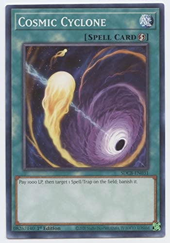 YuGiOh Cosmic Cyclone SDCBEN031 Common 1st Edition - Image 1