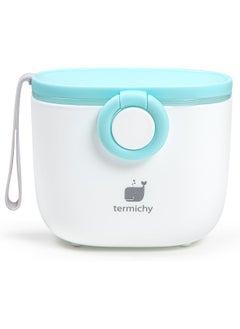 Termichy Termichy Baby Formula Dispenser, Portable Milk Powder Dispenser Container with Carry Handle and Scoop for Travel Outdoor Activities with Baby Infant, 8.8OZ, 0.55LB, 250g (Baby Blue)  - Image 1