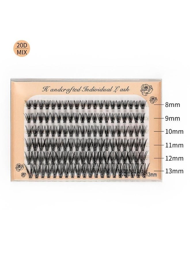 Generic Professional Makeup, Personal Eyelash Group, Natural Fluffy False Eyelashes 