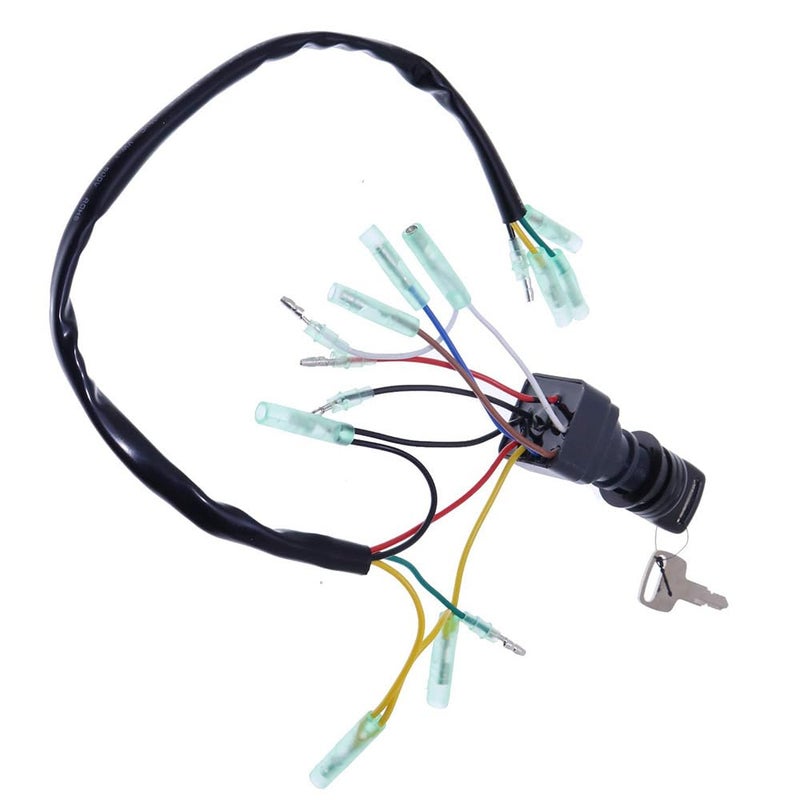 MACHSWON MACHSWON Ignition Switch Assembly,Main Key Remote Control Box Ignition Starter Switch Replacement for Yamaha Outboard Motors 703-82510-44-00,703-82510-43-00,703-82510-42-00,703-82510-11-00  - Image 2