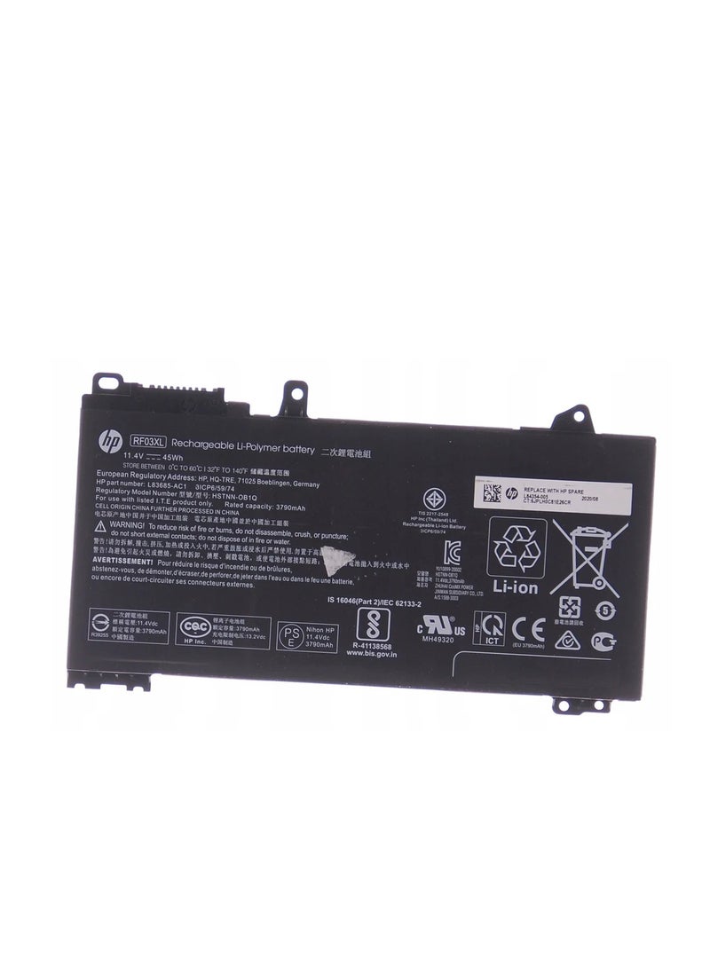 Terabyte بطارية لابتوب RF03XL لجهاز HP ProBook 430 440 445 450 455 455R G6/G7 ZHAN 66 Pro13 14 15 G2 G3 سلسلة RF03045XL RE03XL HSTNN-OB1Q HSTNN-DB9A HSTNN-UB7R L83685-AC1 L32656-005 11.4V 45Wh - Image 1