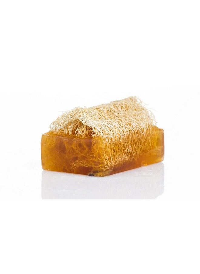 SABUN NATURALLY LAVISH - Shea Butter Moisturizer Soap Natural Exfoliating Loofah Soap Bar Smells Like Light Nutty Cream Handmade With Shea Butter Jojoba Oil Witch Hazel Beauty Bar For Softer Skin [4.40 Oz 125 Gr] - Image 1