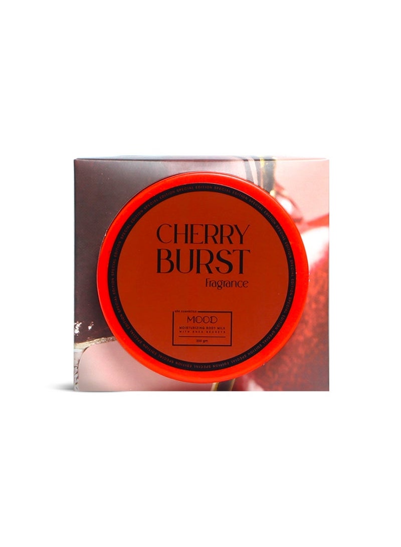 MOOD Cherry Burst Body Milk 200GM - Image 1