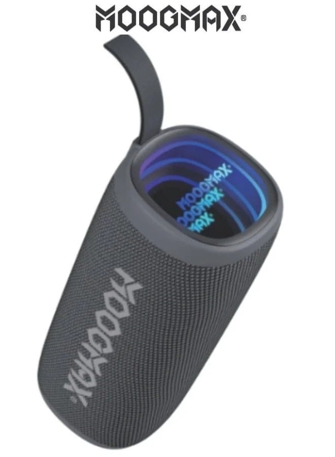 MOOG MAX Moogmax MX-SP018 Wireless Speaker with Bluetooth 5.3 Connection and Up to 5 Hours Playtime, Bluetooth Speaker, Portable Speaker, Portable Bass Speaker, Deep Bass Speaker, Portable Music Speaker, Small Speaker for Travel, Speaker for Trips and Daily Use with Smart Devices, Wireless Speaker, Bluetooth Speaker, Bluetooth Speaker, Portable Speaker, Portable Wireless Speaker, Portable Speaker, Music Speaker, Travel Speaker, Outdoor Speaker, Small Speaker, Powerful Sound Speaker, Bass Speaker, Deep Bass Speaker, Bluetooth 5.3 Speaker, Wireless Speaker, Daily Use Speaker, Portable Speaker for Travel, Speaker. - Image 1