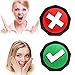 ANLIKY Right Wrong Button Sound Buzzers Set of 2 Assorted Colored Buzzers Easy to Use Judge Right or Wrong Talking Buttons Used for Game InteractionContains 2AAA Batteries - Image 2