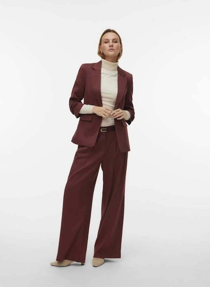 Vero Moda  VMSTEFFI MW WIDE DAD PANT 30" for Women | Best Price UAE