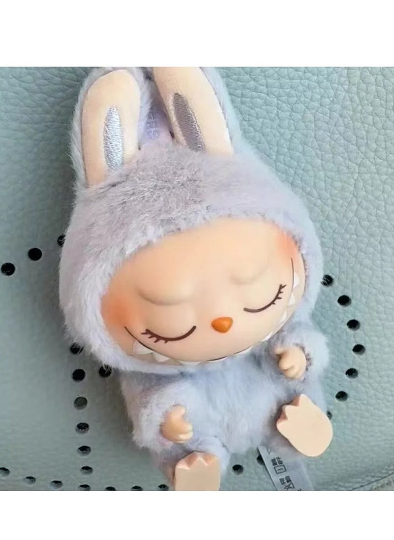 LABUBU Labubu Plush Toyï¼Labubu Second-Generation Sit-Down Party Series, Cute Keyring, 13cm (Not Original)  - Image 5