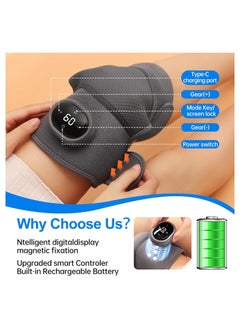 Generic Advanced Knee  Multi-functional heated massager with five heating modes and three massage modes. Relieves joint pain and stress  - Image 2