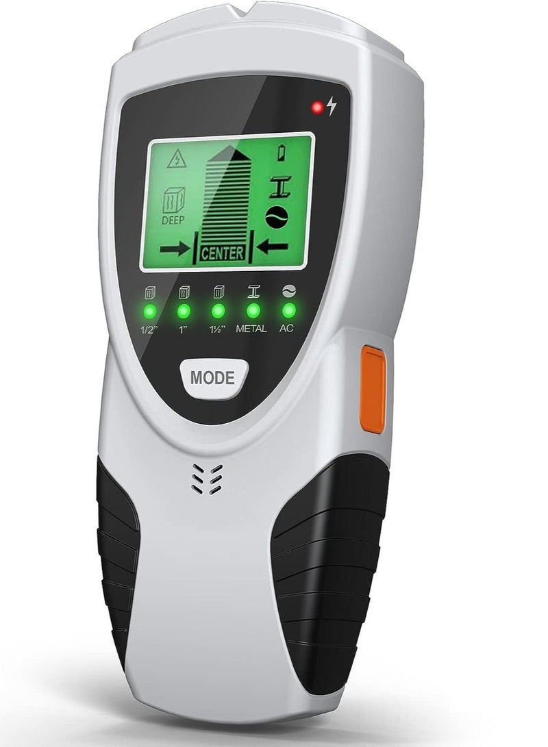 Stud Finder Wall Scanner, 2023 Upgrade 9 in 1 Stud Detector Wire Detector for Wall, Dienmern Cable Detector for Walls Scanner, with LCD Display for Stud AC Wire Cable Metal Wood Pipe Joist - Image 1