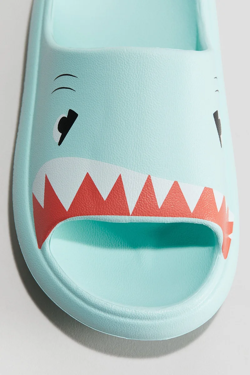 H&M Printed Chunky Pool Slides