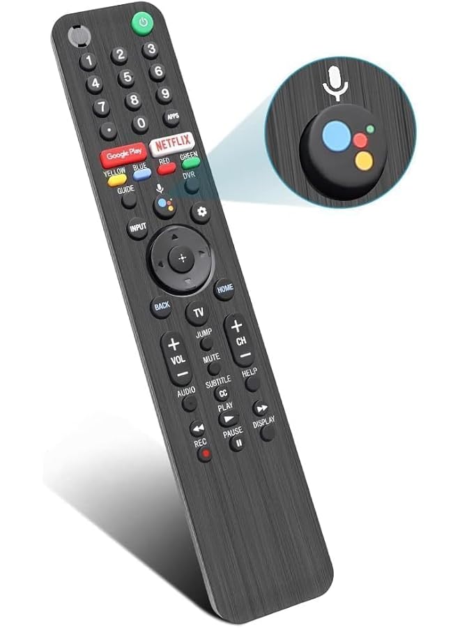 ELTRAZONE Universal Voice Remote Controller and Smart TV Bluetooth Remote for Android 4K Ultra HD LED Internet TVs – Compatible with KD XBR Series UHD LED TVs in 43, 48, 49, 55, 65, 75, 77, 85, and 98 Inches – Easy Bluetooth Pairing, Voice Command Enabled, Enhanced Smart TV Control - Image 2