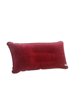 EHOME Inflatable Camping Pillow, Ultralight Travel Pillow Desk Rest Neck Support for Hiking Backpacking Office, Red  - Image 1