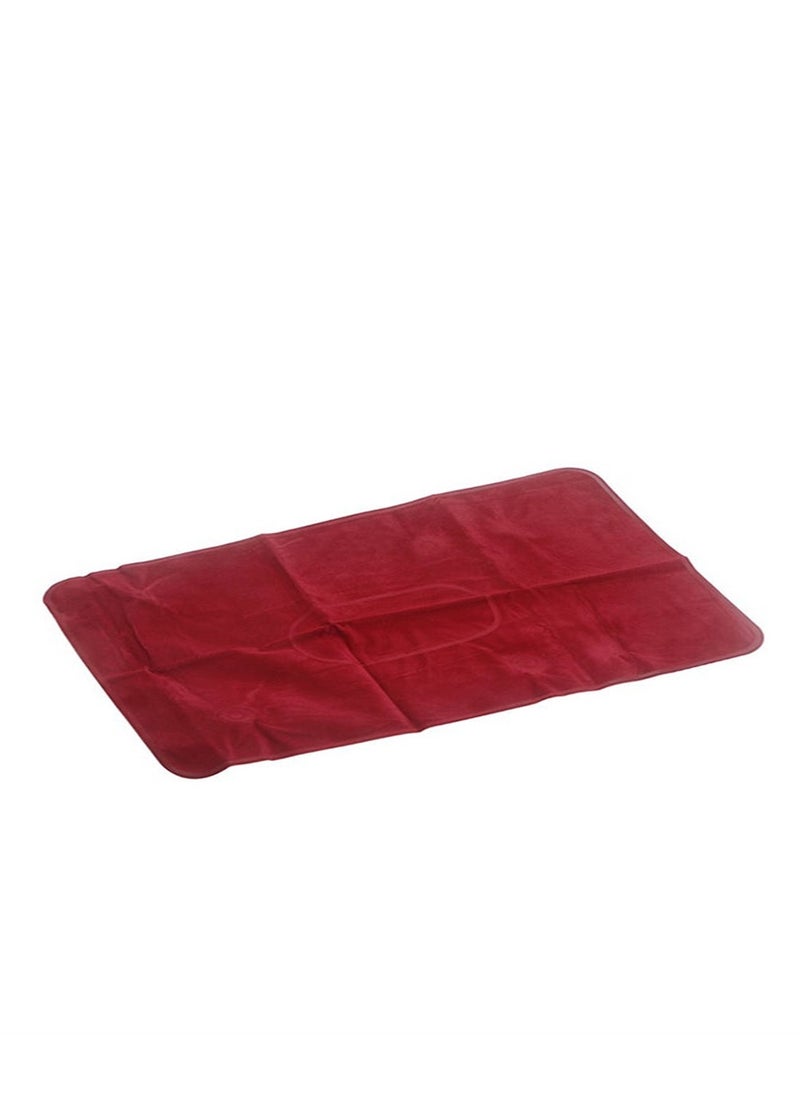 EHOME Inflatable Camping Pillow, Ultralight Travel Pillow Desk Rest Neck Support for Hiking Backpacking Office, Red  - Image 2