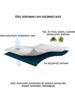 Ave Home حامي مرتبة للأطفال الرضع مقاوم للماء 60 × 120 سم  - Image 2