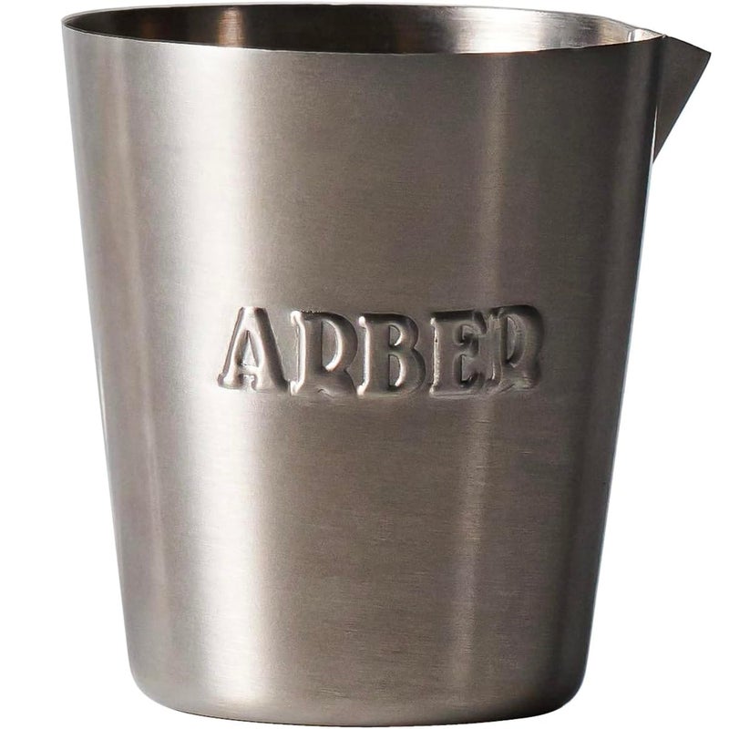 Arber Stainless Steel Measuring Cup 2 fl oz (60 ml) â€“ Engraved Easy-Read Marks for Mixing Plant Food & Fertilizer â€“ Rust-Resistant Mini Garden Scoop for Precise Measuring, Pouring & Dilution - Image 1
